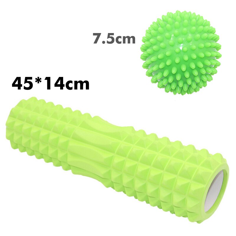 45cm*14cm Yoga column foam roller Pilates column balance bar stick relax muscle deep massage roller