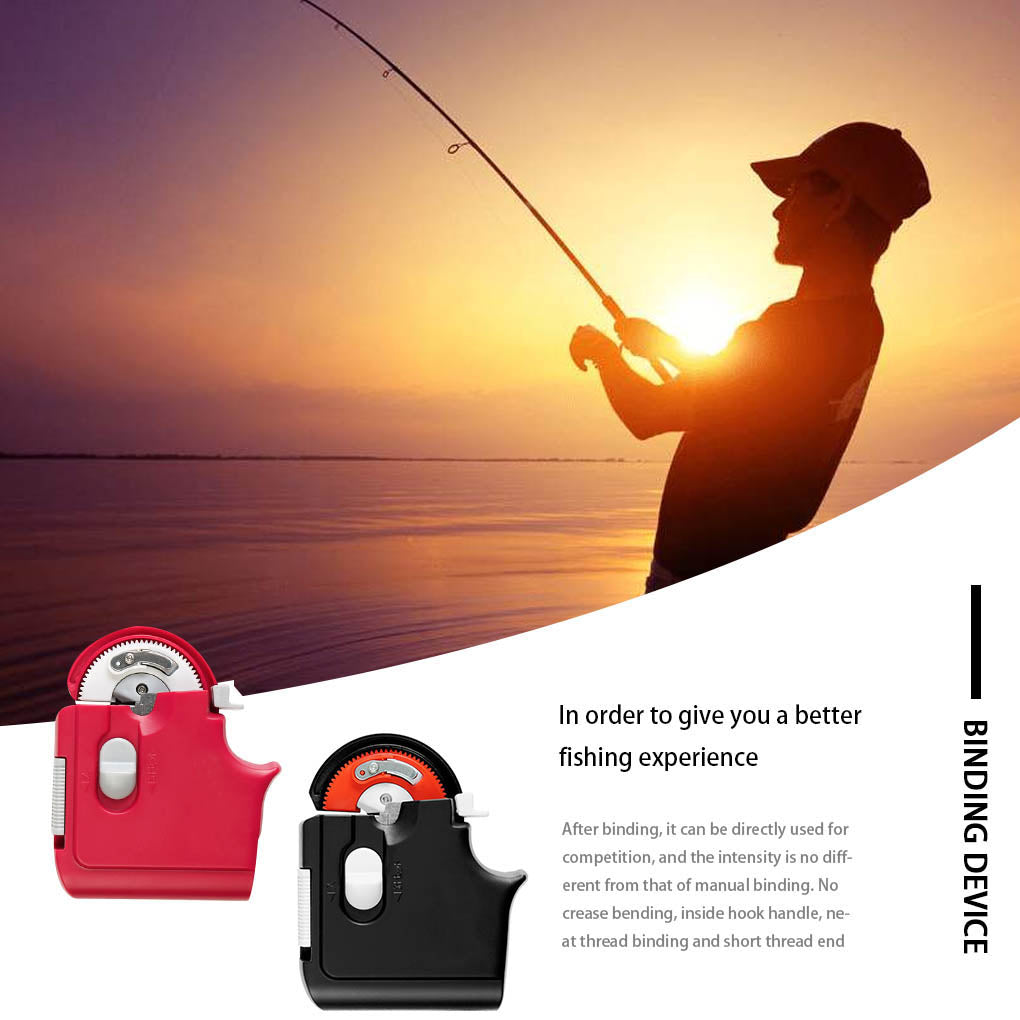 New Automatic Portable Electric Fishing Hook Tier Machine Fishing Accessories Tie Fast