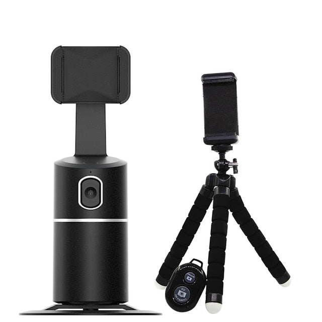 AI Smart Shooting Selfie Stick 360 Rotation Object Tracking Holder All-in-one Face Tracking