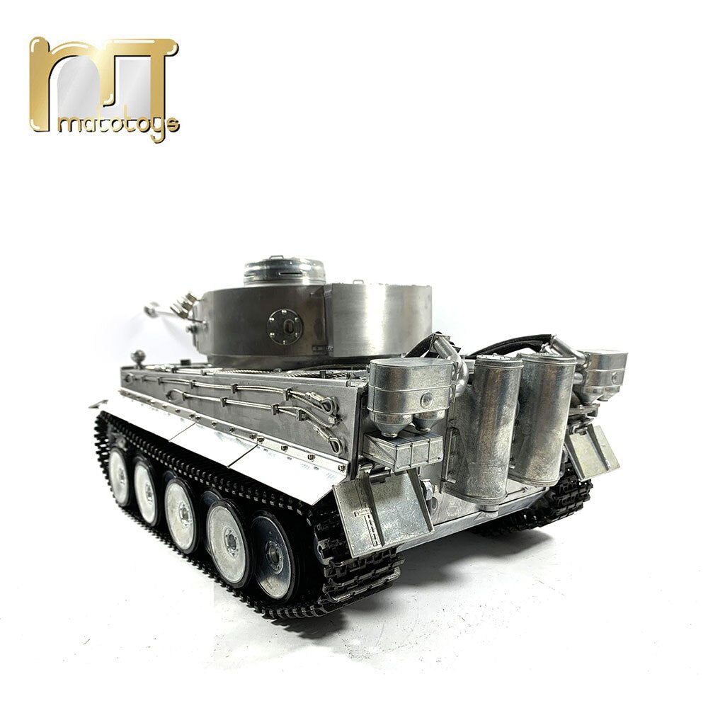 MATO 1220 100% Metal 2.4G RC Tank 1 16 German Tiger 1 Infrared Battle Recoil Barrel