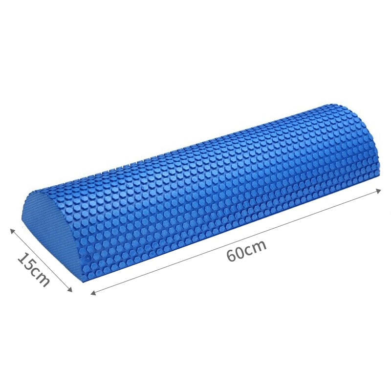 60/45cm Yoga Block Pilates Foam Roller Trigger Point Massage Roller Muscle Tissue for Fitness Gym