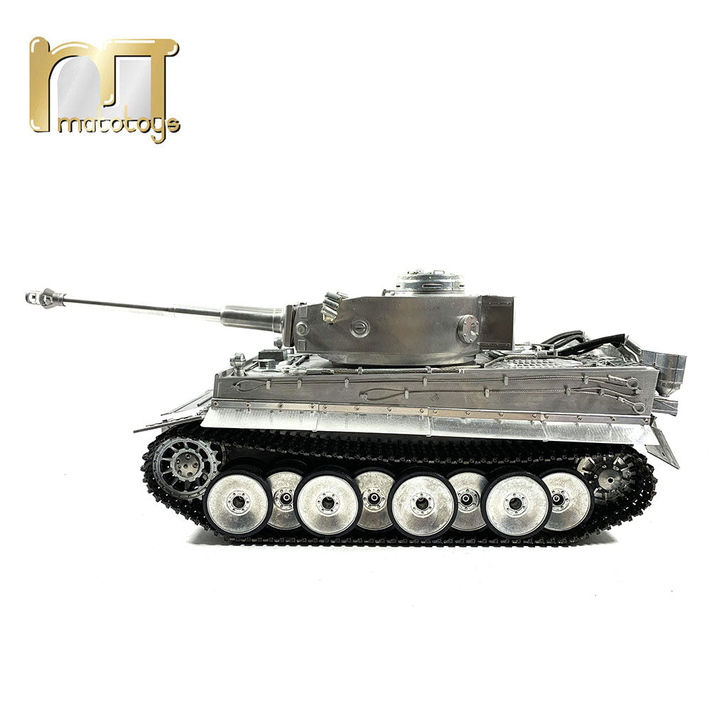 MATO 1220 100% Metal 2.4G RC Tank 1 16 German Tiger 1 Infrared Battle Recoil Barrel