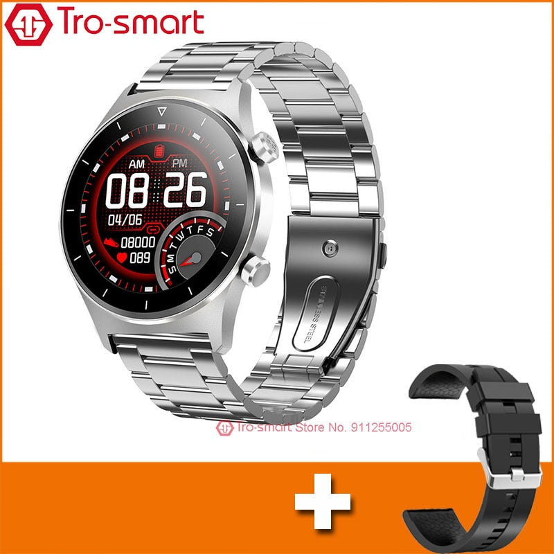 New 2021 Smart Watch Men Male Smartwatch Electronics Smart Clock For Android IOS