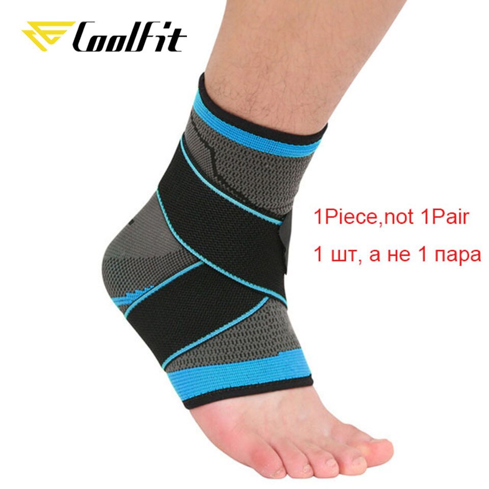 CoolFit 1PCS New Sports Ankle Brace Compression Strap Sleeves Support 3D