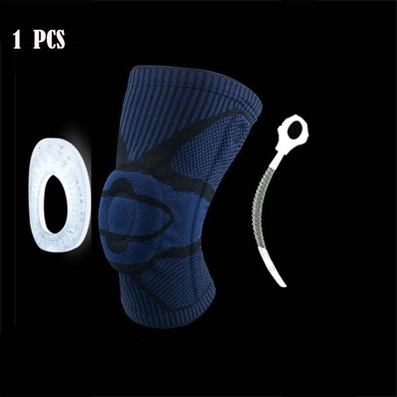 1pcs New Compression Knee Sleeve Best Knee Brace Knee Pads Support Running Crossfit