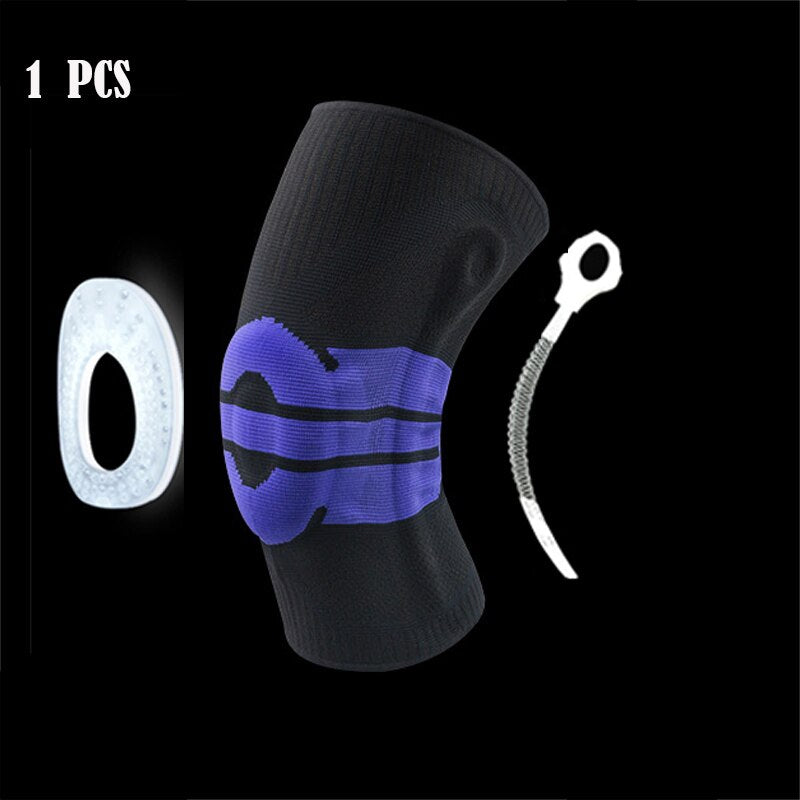 1pcs New Compression Knee Sleeve Best Knee Brace Knee Pads Support Running Crossfit