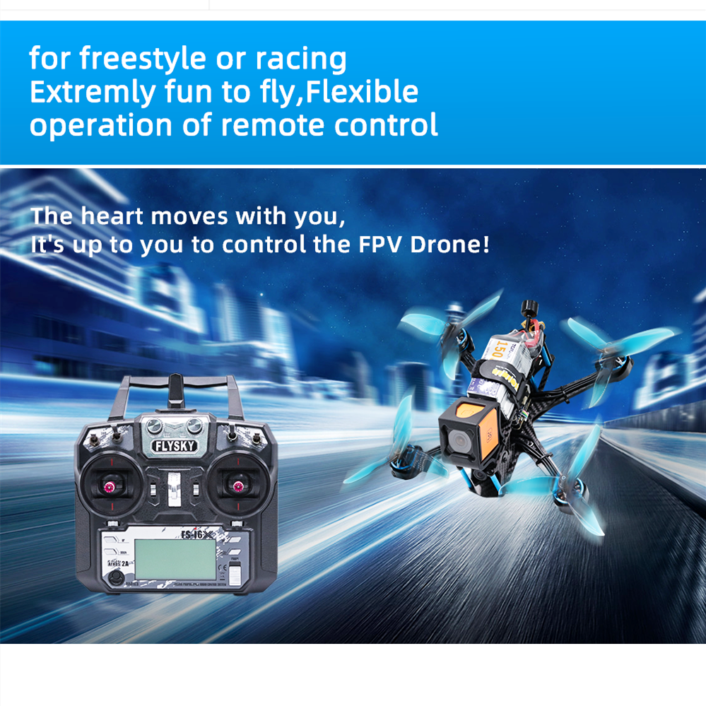 TCMMRC DIY FPV Racing Drone kit With remote control fpv glasses 5 Inch Radio control