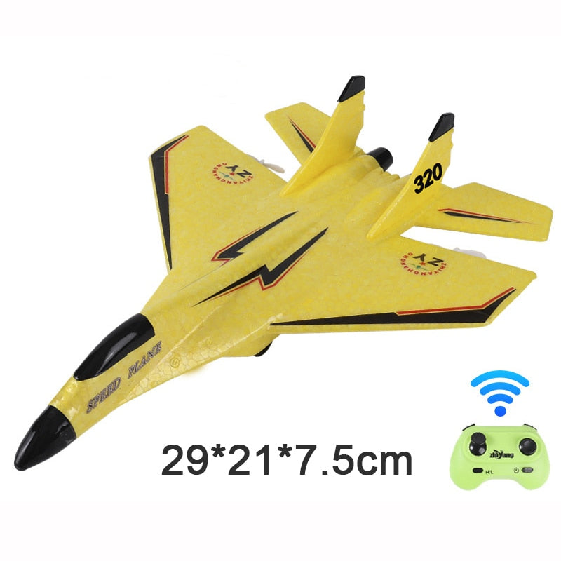 F16 SU35 2.4GHz 390mm big Wingspan EPP RC Fighter Battleplane RTF Remote Controller RC Aircraft Outdoor