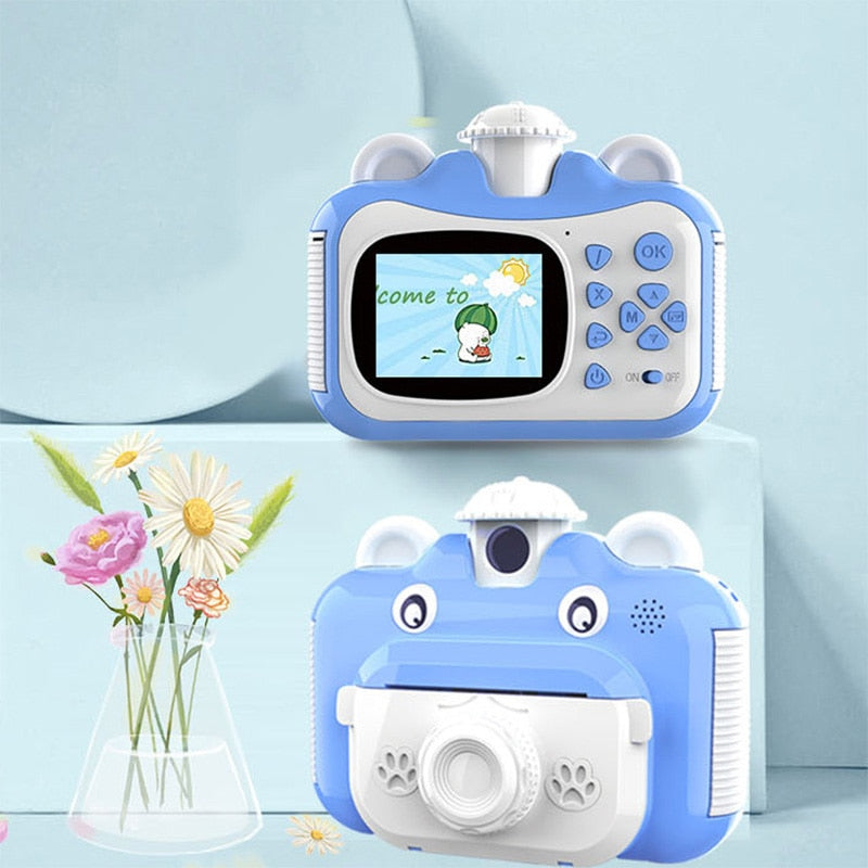 Kids Instant Print Camera Zero Ink Toy Children Digital Camera with Print Paper Toddler