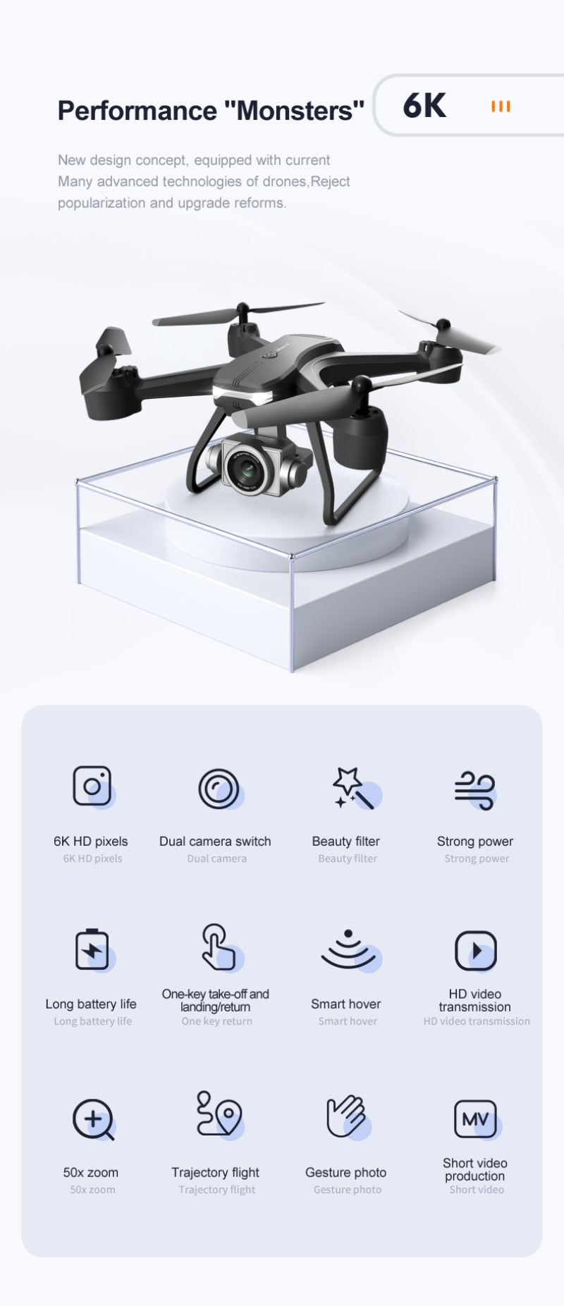 V14 Drone 4k Profession HD Wide Angle Camera 1080P WiFi Fpv Drone Dual Camera Height Keep Drones