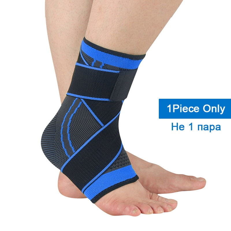 SKDK 1PC 3D Pressurized Bandage Ankle Support Wrist Foot Strap Sleeves Belt Elastic