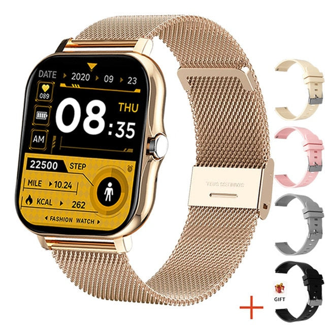 Full Touch Sport Smart Watch Men Women Heart Rate Fitness Tracker Bluetooth