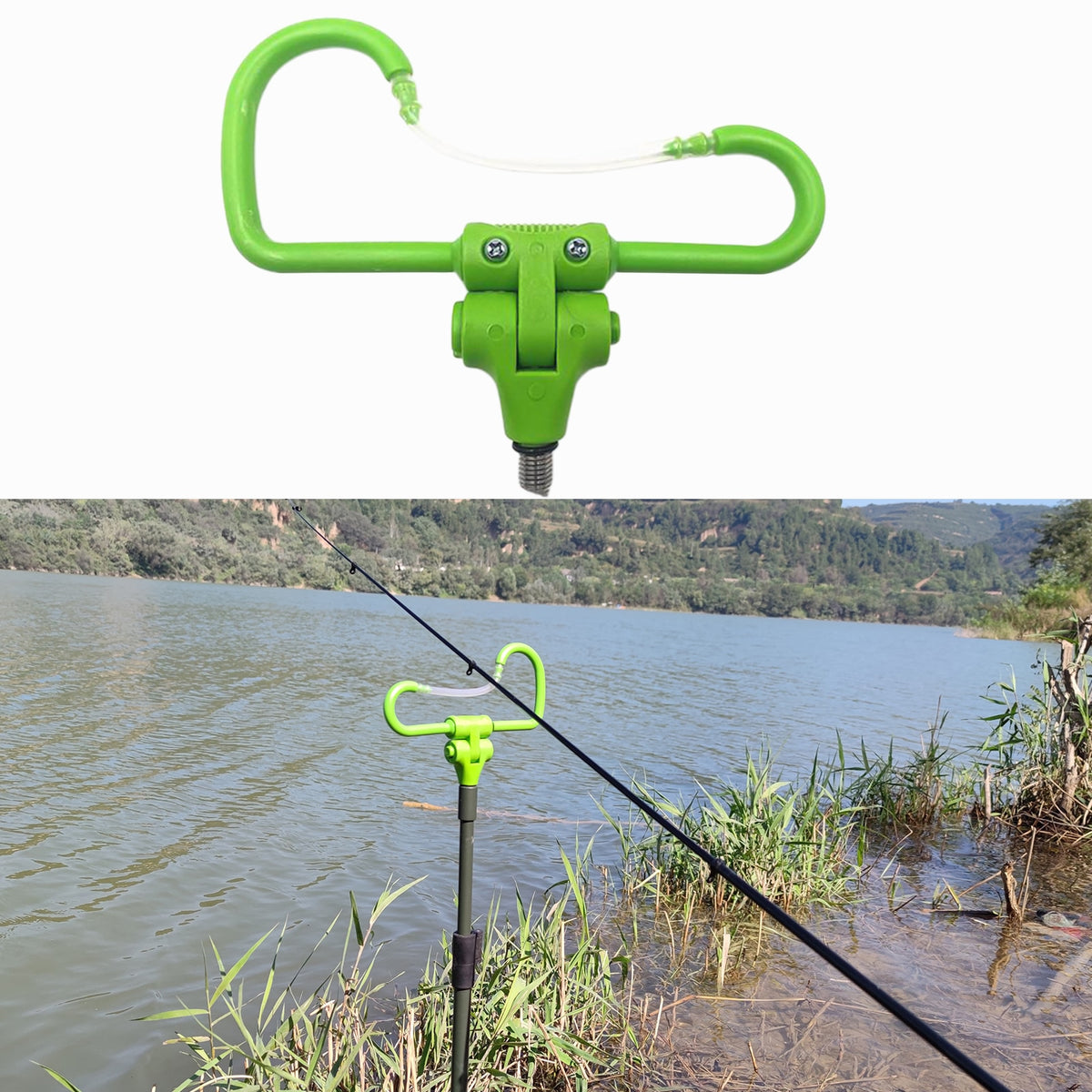 Fishing Rod Holder Pole Bracket Fishing Tool Stand Support Holder Bracket Outdoor