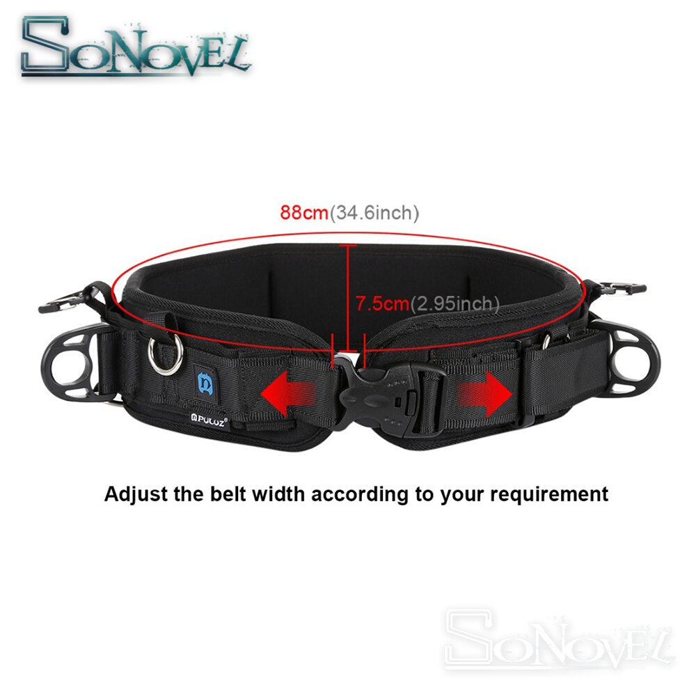 Camera Waist Belt Multi-functional Bundle Waistband Strap Belt