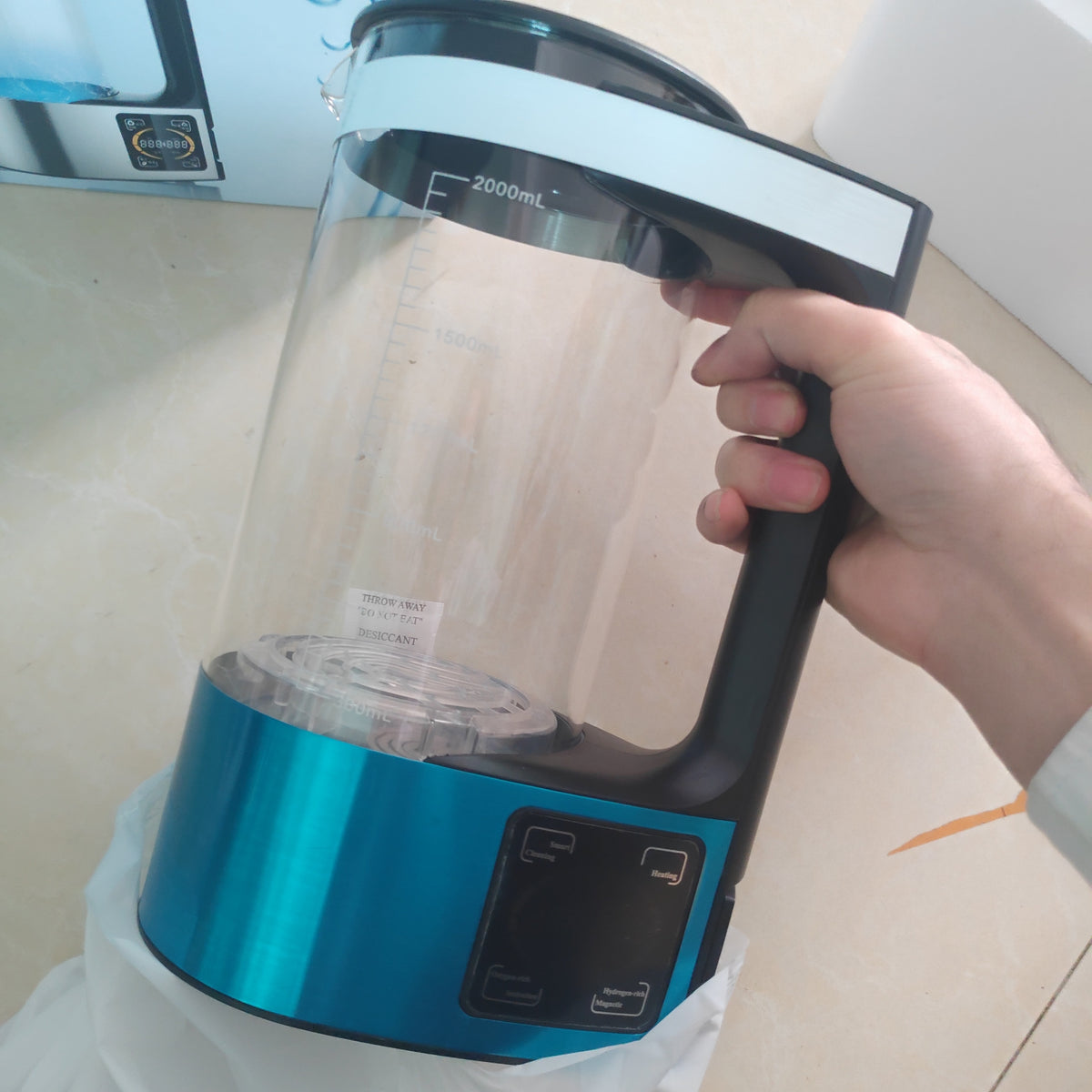 Hydrogen rich Electric Kettle Healthy Hydrogen-rich Generator Electrolysis Water