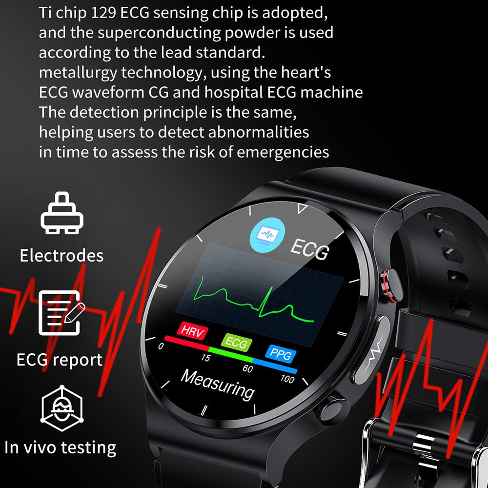 2022 Sports ECG+PPG Smart Watch Men Heart Rate  Smartwatch