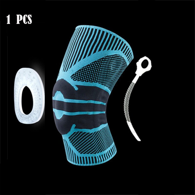 1pcs New Compression Knee Sleeve Best Knee Brace Knee Pads Support Running Crossfit