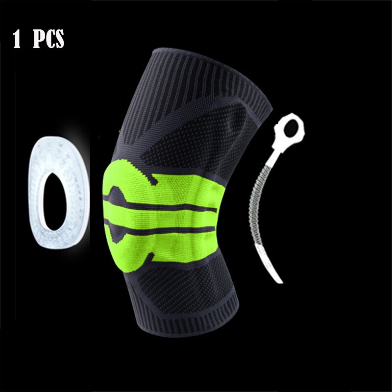 1pcs New Compression Knee Sleeve Best Knee Brace Knee Pads Support Running Crossfit