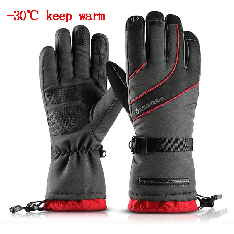 Touch Screen Winter Ski Gloves Snow Outdoor Sport Women Men Waterproof Warm Motorcycle