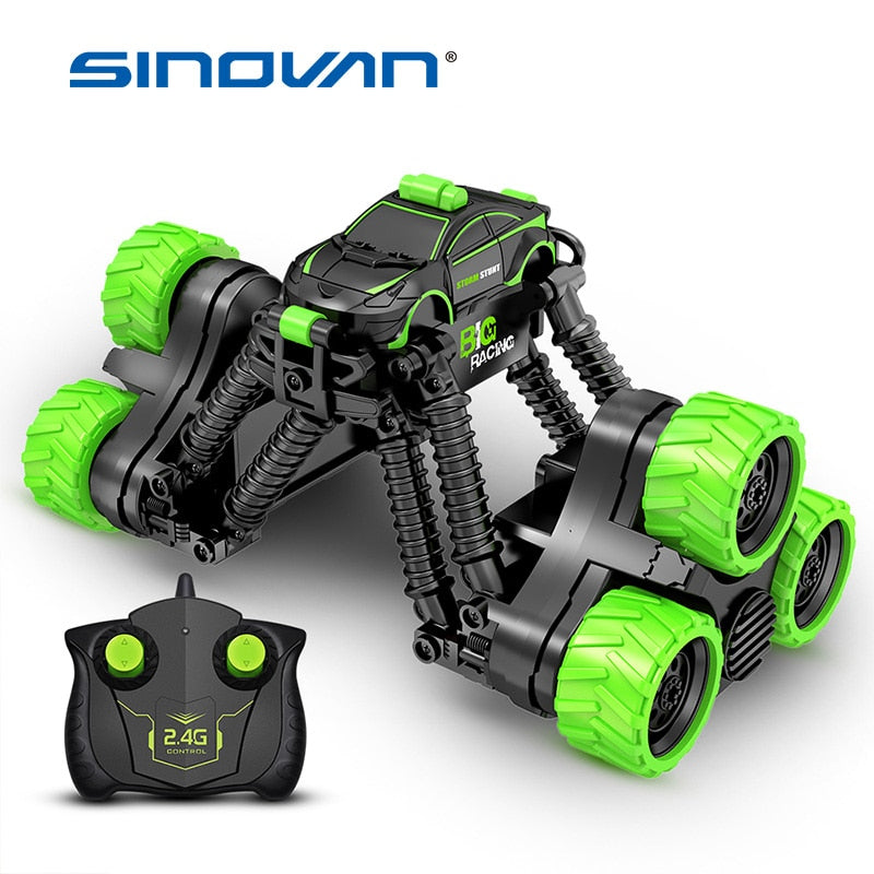 Sinovan Electric Remote Control Toy Cars Off-Road Car Radio Stunt car Controlled Drive Toys For Boys