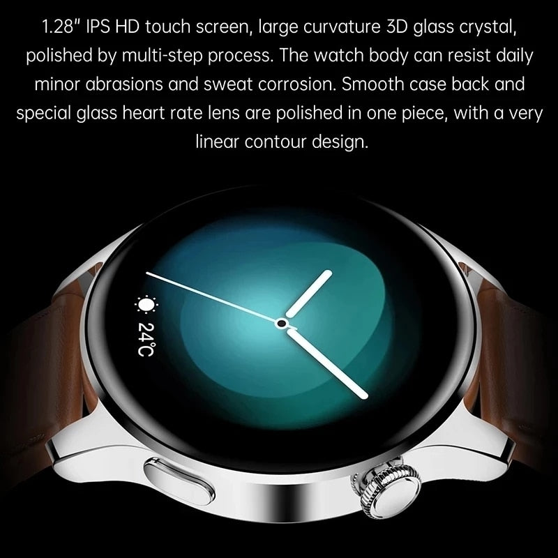 2022 New For HUAWEI Smart Watch Men Waterproof Sport Fitness Tracker Multifunction Bluetooth Call