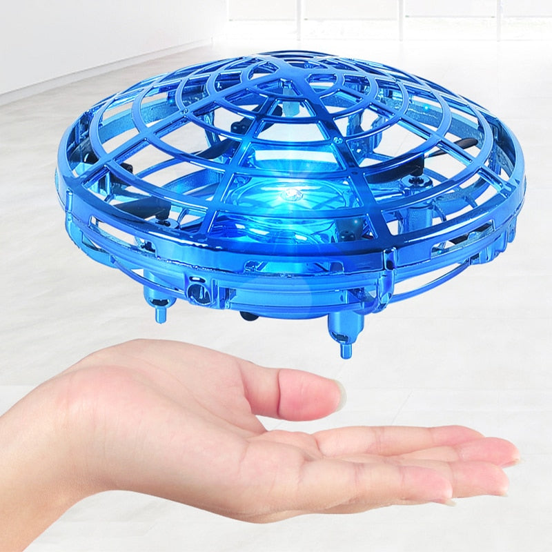 Mini UFO RC drone  Infraed Hand Sensing Induction Helicopter Model Electric Portable