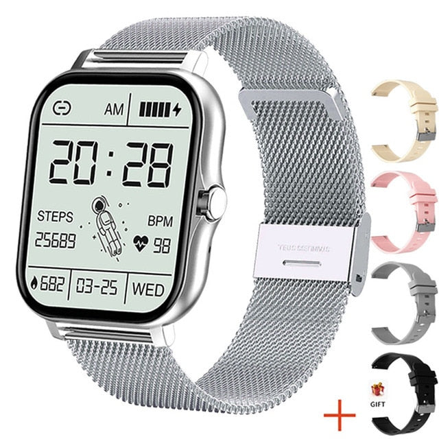 Full Touch Sport Smart Watch Men Women Heart Rate Fitness Tracker Bluetooth