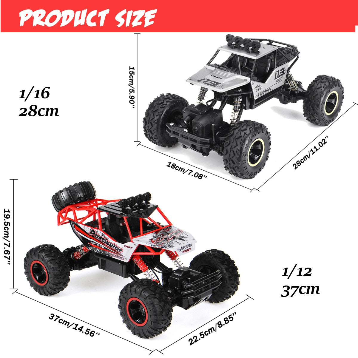 1:12 4WD RC Car 2.4G Radio Control RC Car Toys remote control car Trucks Off-Road Trucks boys