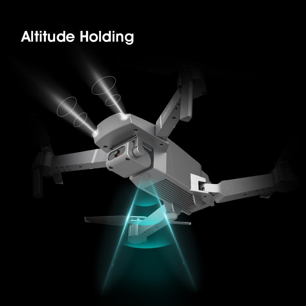 Halolo E68 WIFI FPV Mini Drone With Wide Angle HD 4K 1080P Camera Hight Hold Mode