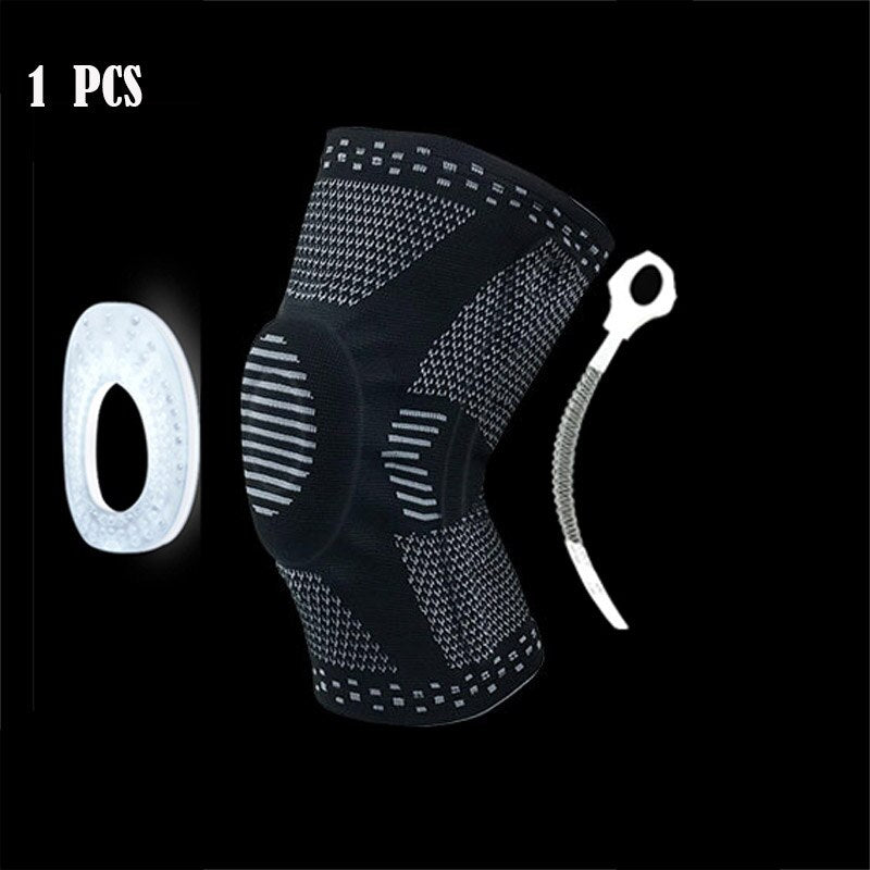 1pcs New Compression Knee Sleeve Best Knee Brace Knee Pads Support Running Crossfit