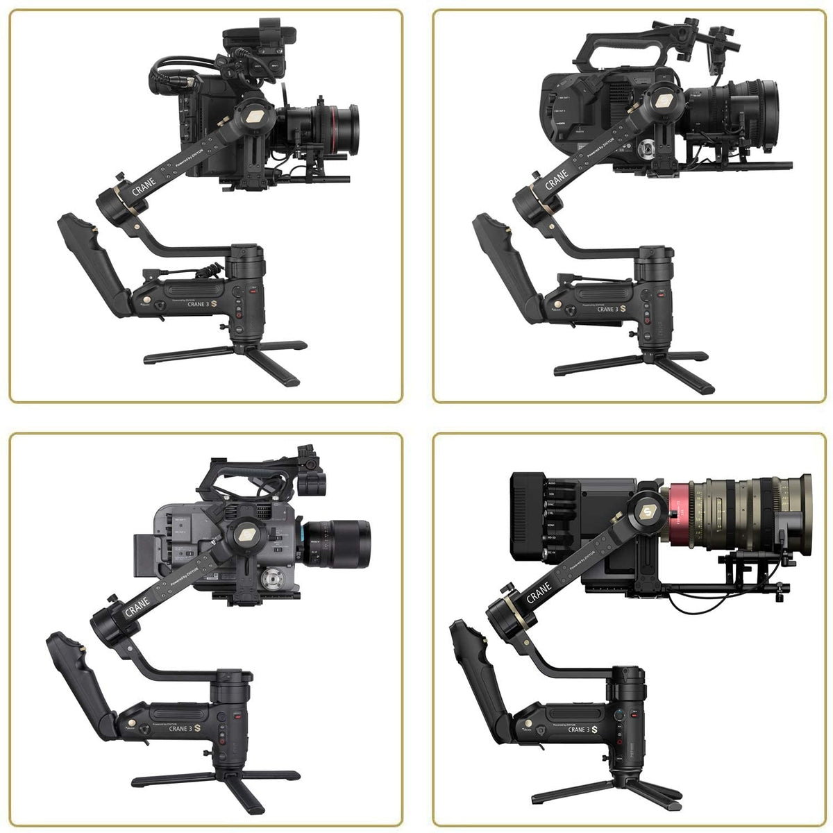 ZHIYUN Official Crane 3S/SE 3-Axis Camera Gimbal Handheld Stabilizer Support