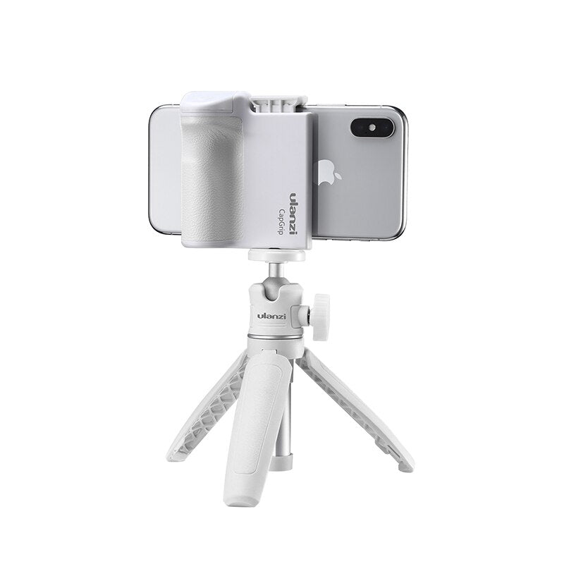 Smartphone Selfie Booster Handle Grip Bluetooth Photo Stabilizer Holder with Shutter Release