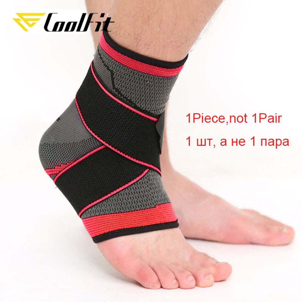 CoolFit 1PCS New Sports Ankle Brace Compression Strap Sleeves Support 3D