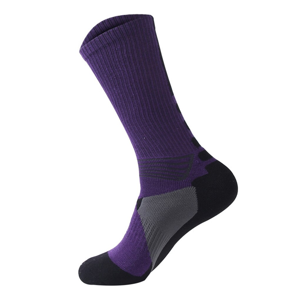 Professional Men Women Elite Cycling Socks Long Anti Slip Compression Socks Outdoor