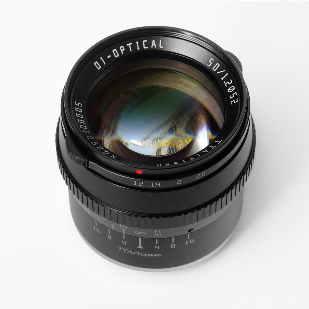 TTartisan 50mm F1.2 Macro DSLR Camera Lens For Sony E Canon EOS-M Fujifilm X Nikon Z /Zfc