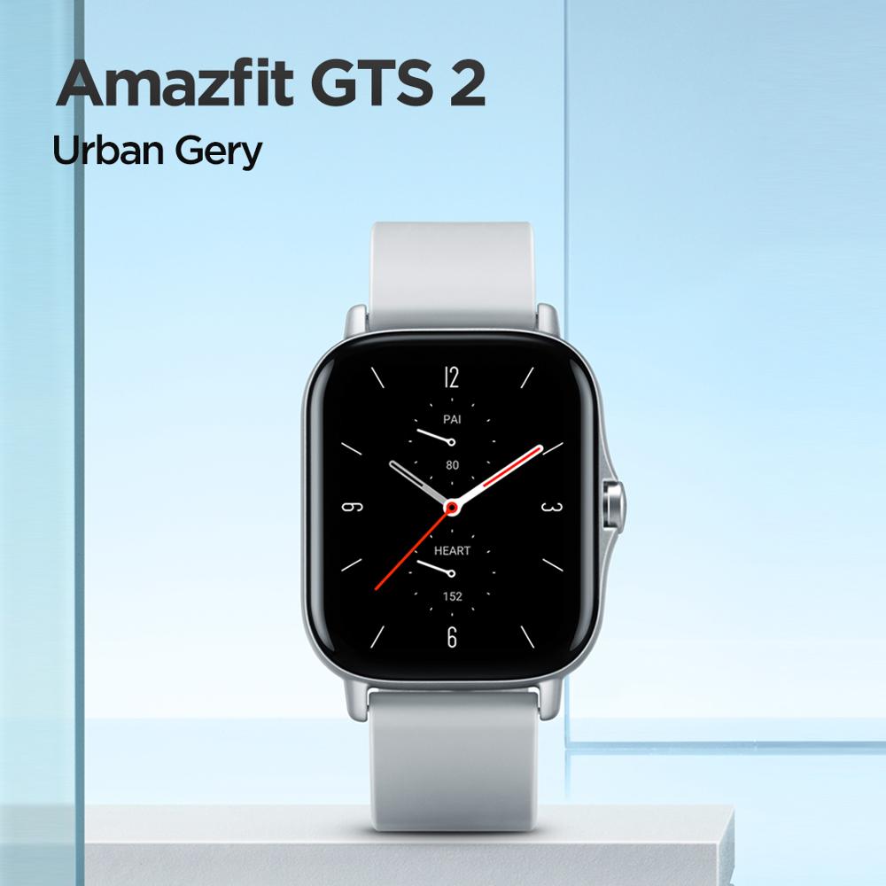 Global Amazfit GTS 2 Smartwatch 5ATM Water Resistant AMOLED Display Alexa