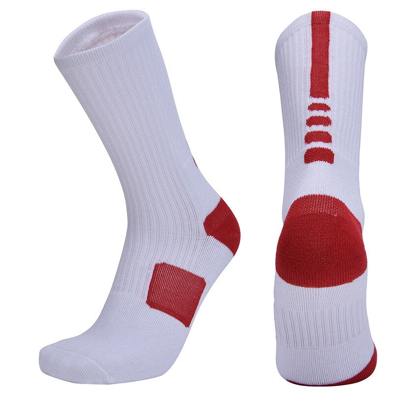 Professional Men Women Elite Cycling Socks Long Anti Slip Compression Socks Outdoor