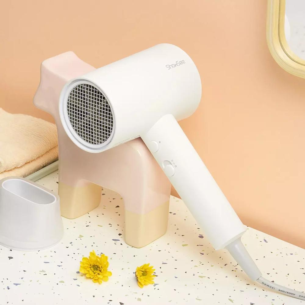 ShowSee Hair Dryer Negative Ion Hair Dryer 1800W Strong Wind Hot And Cold Wind Professinal A1-W