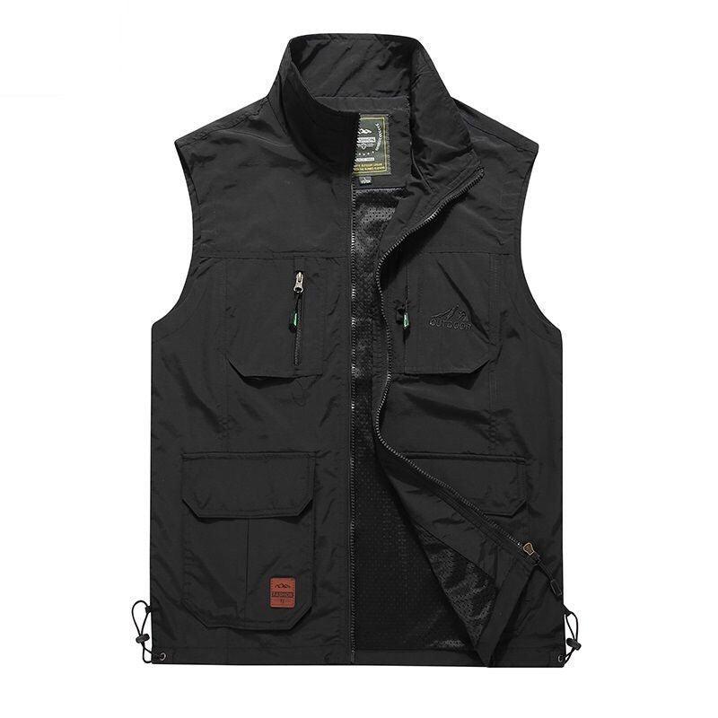 Vest Summer Military Tactical Vest Jacket with Pockets Male Hunting Fishing Hiking Outdoor