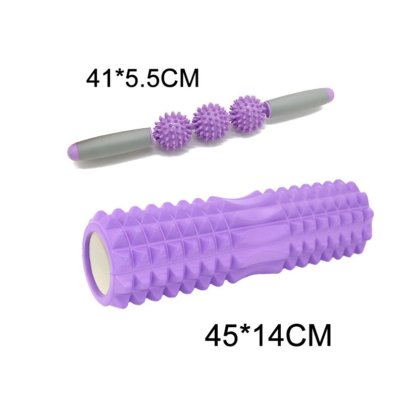 45cm*14cm Yoga column foam roller Pilates column balance bar stick relax muscle deep massage roller