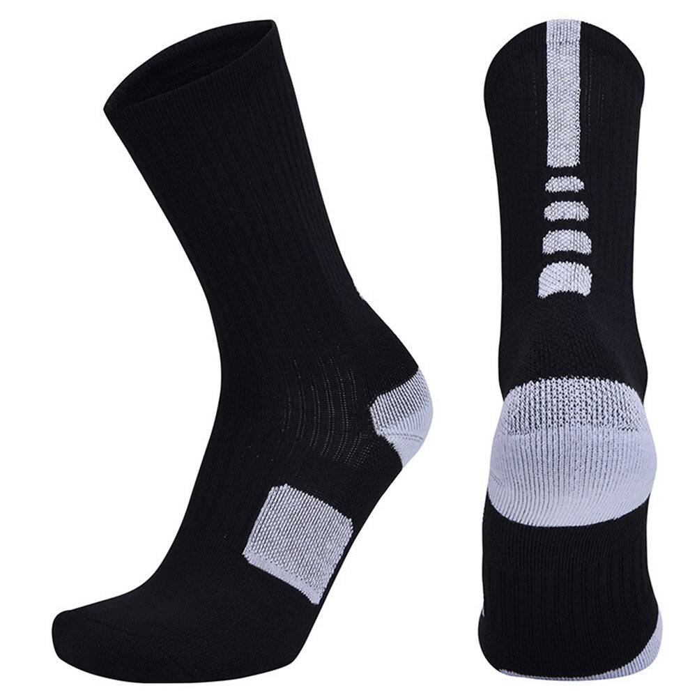 Professional Men Women Elite Cycling Socks Long Anti Slip Compression Socks Outdoor