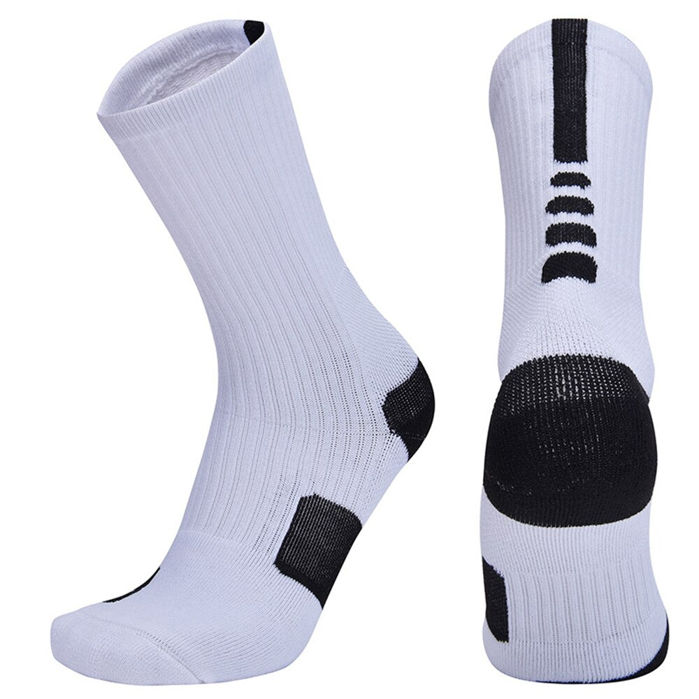 Professional Men Women Elite Cycling Socks Long Anti Slip Compression Socks Outdoor