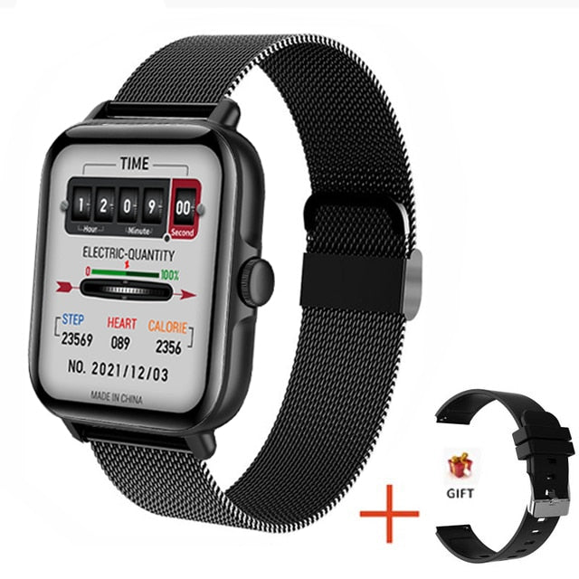 2022 New Bluetooth Answer Call Smart Watch Men Full Touch Dial Call Fitness Tracker IP67 Waterproof men women