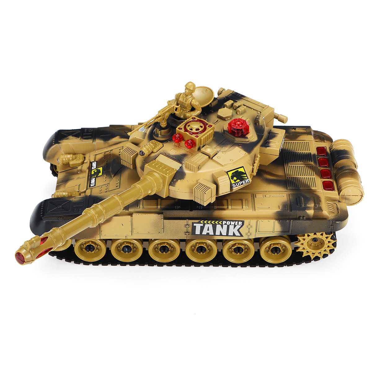 54/44/33CM Super RC Tank RC Trucks Charger Battle Launch Remote Control VehicleToys for Kids