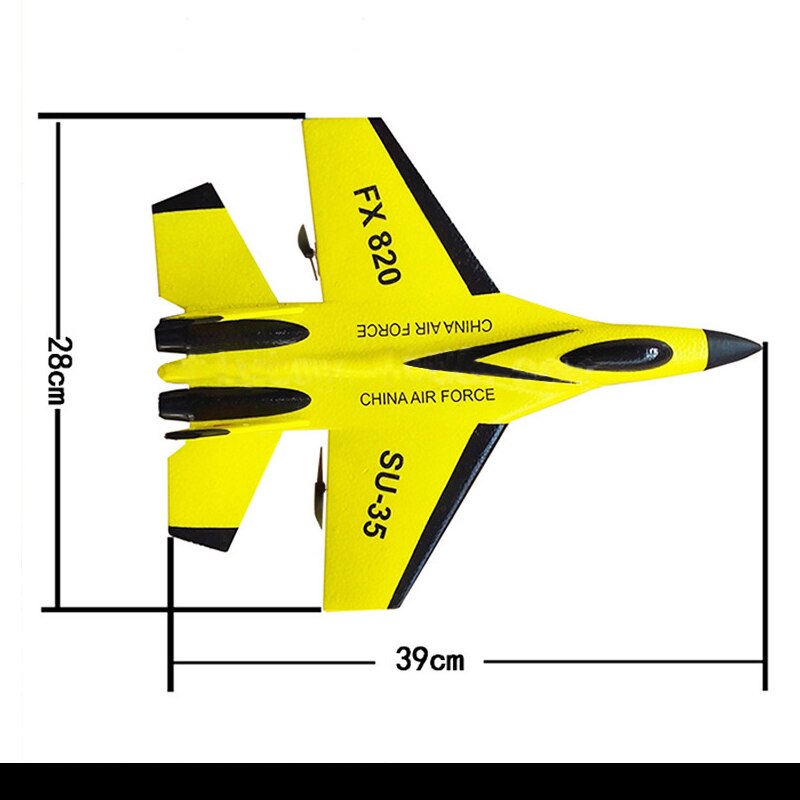 F16 SU35 2.4GHz 390mm big Wingspan EPP RC Fighter Battleplane RTF Remote Controller RC Aircraft Outdoor