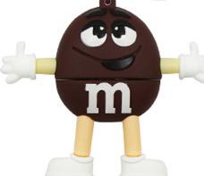 Usb Flash Drive Cartoon Chocolate M&M Flash Memory Card Pen Drive 32GB Usb Stick