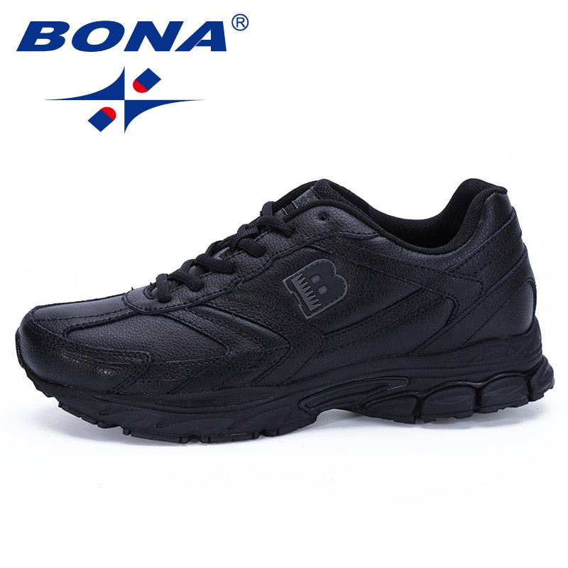 BONA New Arrival Classics Style Men Running Shoes Lace Up Sport Shoes Men Outdoor Jogging Walking Athletic