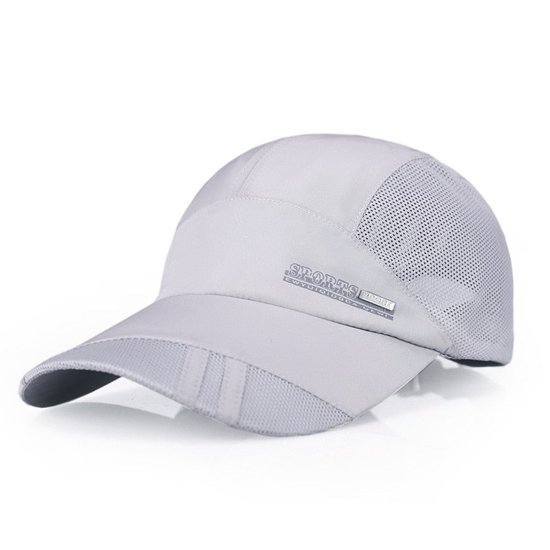 New Arrivals Adjustable Breathable Running Golf Fishing Baseball Caps Sunshade Mesh