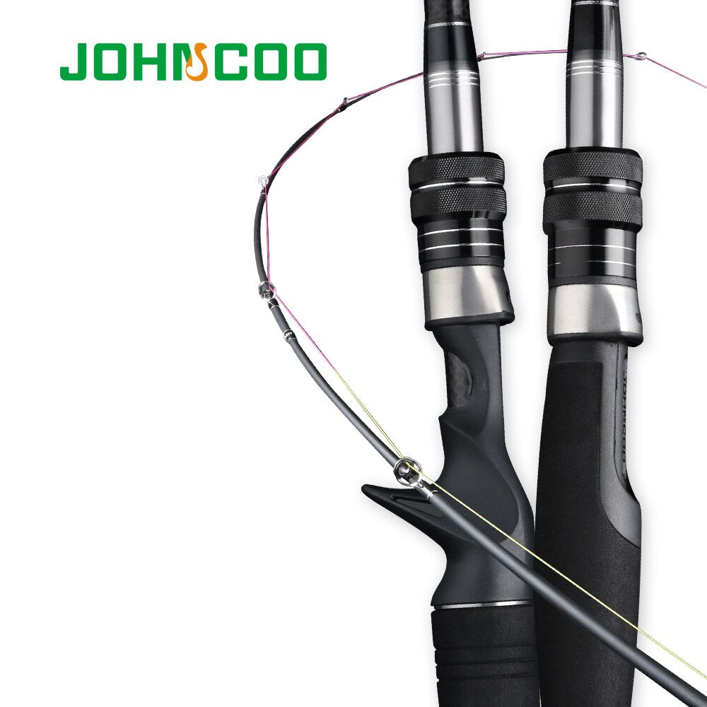 Carbon Fishing Rod 2.7m 3.0m H MH Power 10-45g Baitcasting Rod Sea Bass Inshore Fishing