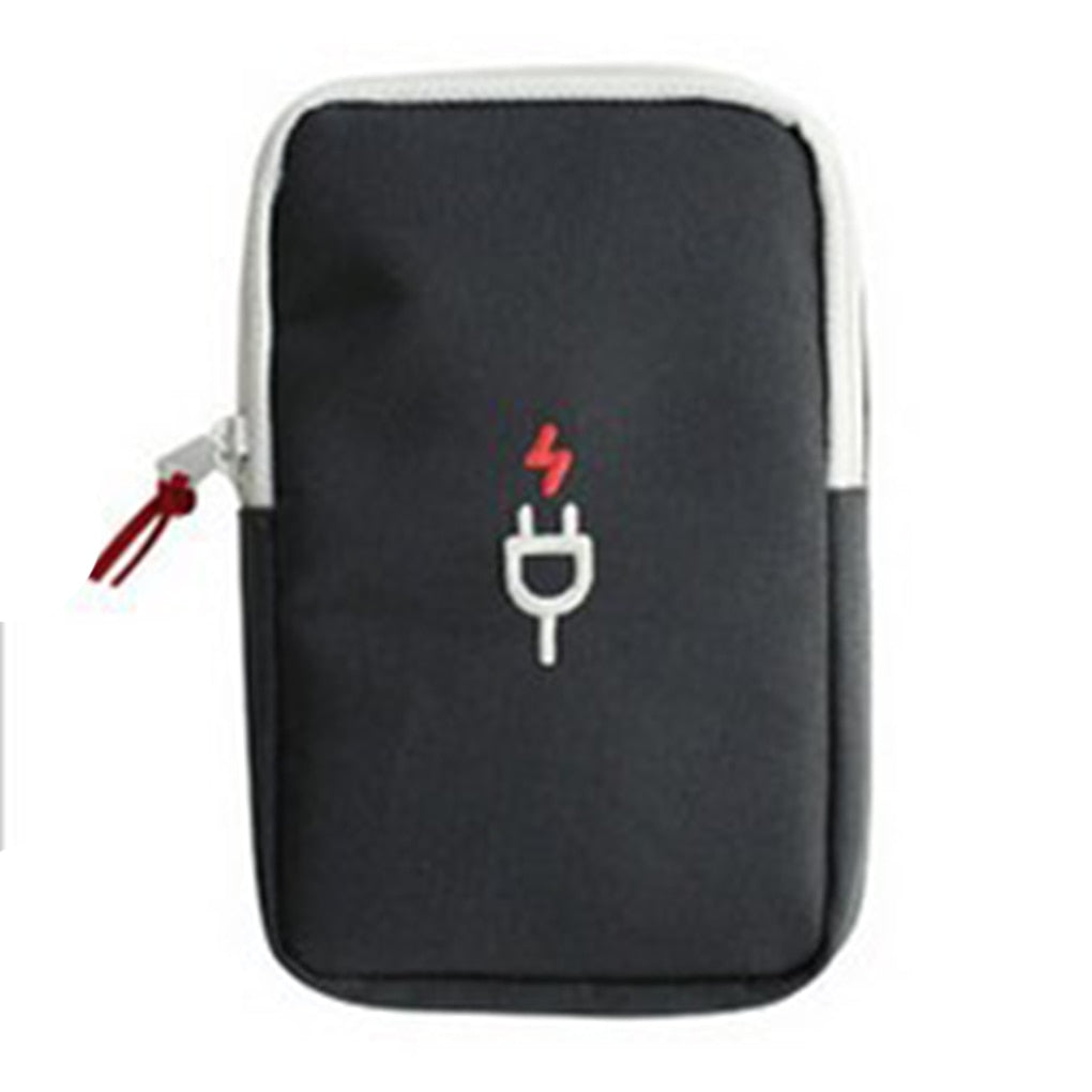 Travel Gadget Organizer Portable digital cable bag Electronics Accessories Storage Carrying Case Pouch